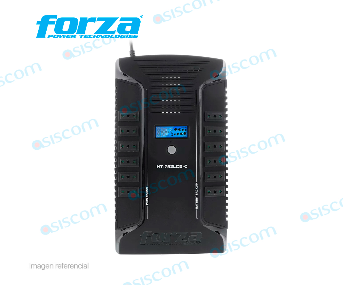 UPS FORZA 10 TOMAS ( HT-752LCD ) 750VA - 375W